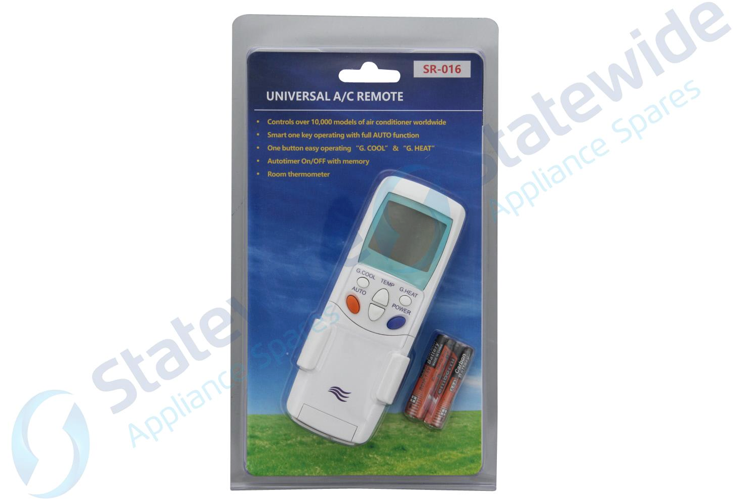 AC UNIVERSAL REMOTE CONTROL