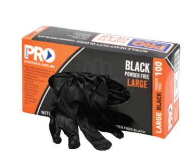 Black Disposable Gloves 100 pack