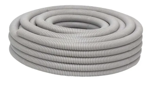 Corrugated Conduit Grey 25mm x 25m