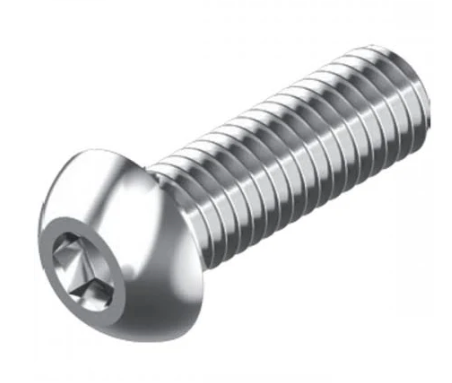 BL BUTTON SCREW METAL YZ 8-15X32 (100 PKT)