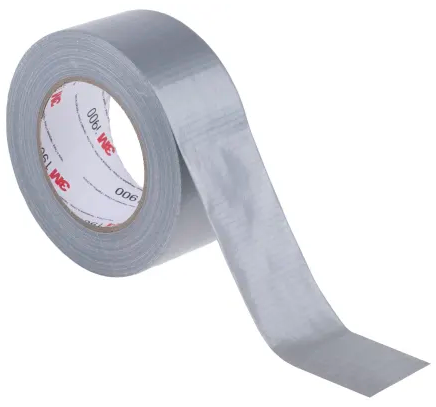 Silver Tape - DUCT TAPE FOIL REINFORCED 75MM (per 1meter length)