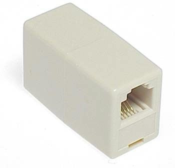 RJ12 (CAT3, 6P6C) HS Code: 8517799000 Ethernet inline coupler